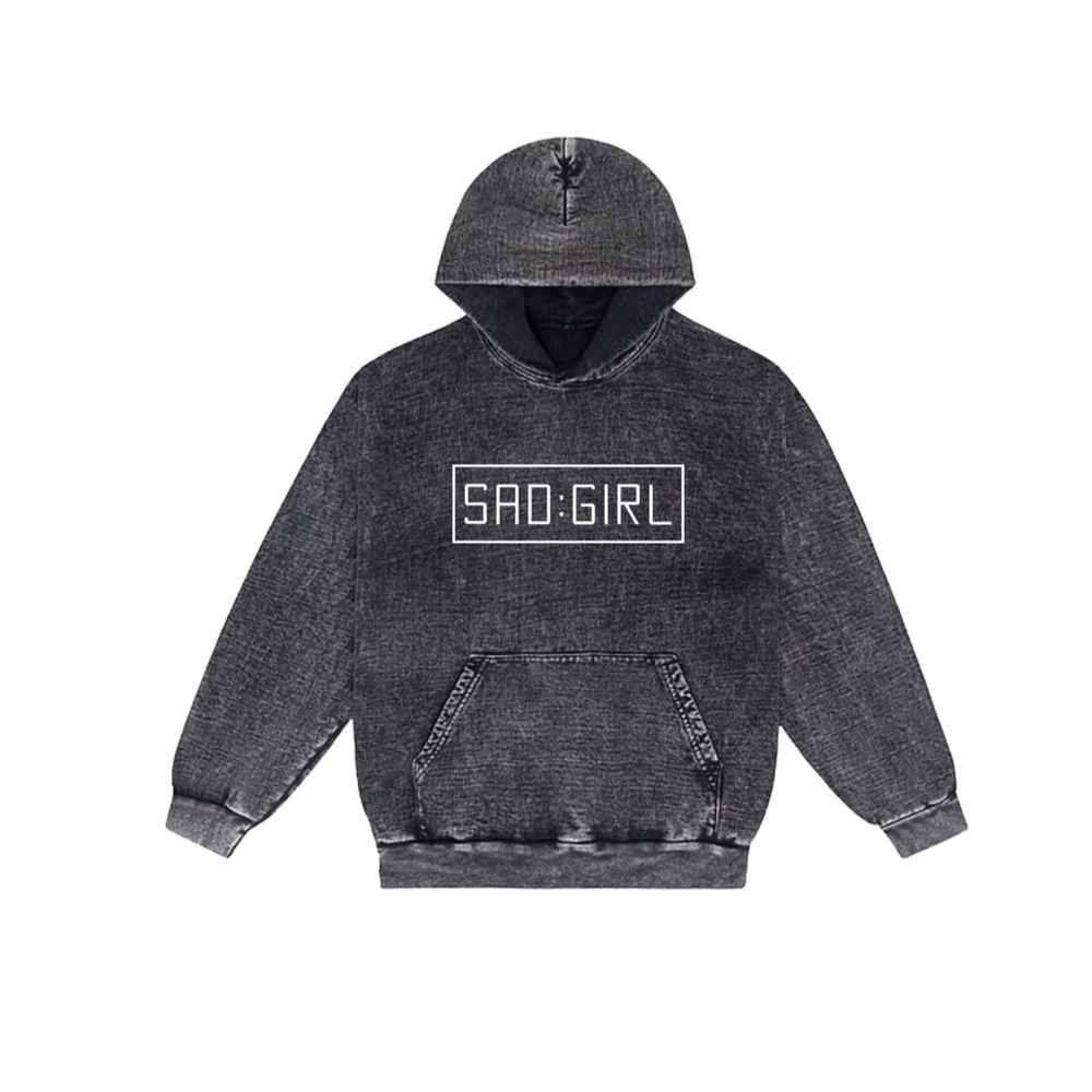 Sad Girl Hours art hoodie. Size medium.
